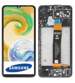 LCD SAMSUNG A047 - A04s 2022 BLACK (SERVICE PACK)