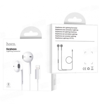 6957531093176 HOCO L9 EARPHONES LIGHTNING NO BLUETOOTH