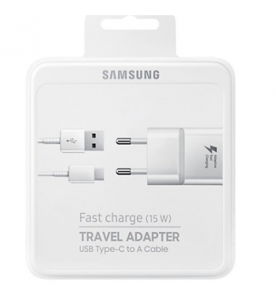 SAMSUNG FAST CHARGER EP-TA20EWECDWW Type-C white (15W)