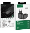 6931474728807 HOCO N2 ALIMENTATORE RETE BLACK 1x USB 5V 2.1A CHARGER